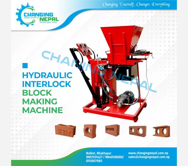 Hydraulic Block Making Machine